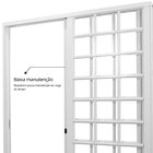 Porta De Aço De Correr 215x160cm Minas Sul Mgm Branco