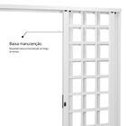 Porta De Aço De Correr 215x200cm Minas Sul Mgm Branco