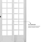 Porta De Aço De Correr 215x200cm Minas Sul Mgm Branco