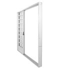 Porta De Aço De Correr 215x200cm Minas Sul Mgm Branco