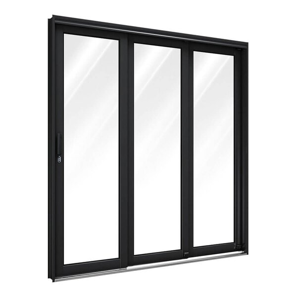 Porta De Aço De Correr Lateral 3 Folhas 213x200cm Facilitá Lu