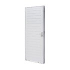 Porta De Aço Lambri 215x83cm Batente 12cm Qualitysol Ramassol