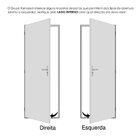 Porta De Aço Lambri 215x83cm Batente 12cm Qualitysol Ramassol