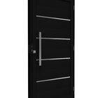 Porta De Aço Lambril Lucasa Facilita Abertura Esquerda Preto