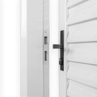 Porta De Aço Laminada 215x65cm Minas Sul Mgm Branco