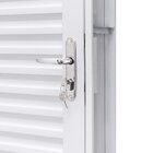 Porta De Aço Laminada 215x73cm Batente 12cm Unicsol Ramassol