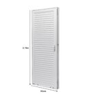 Porta De Aço Laminada 215x83cm Batente 12cm Unicsol Ramassol