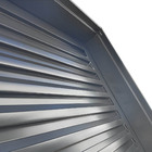 Porta De Aço Laminada Abertura Direita Cinza 210x70 Cm