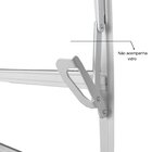 Porta De Aço Laminada Mista Horizontal 215x65cm Minas Sul Mgm