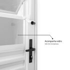 Porta De Aço Laminada Mista Horizontal 215x75cm Minas Sul Mgm