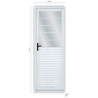 Porta De Aço Laminada Mista Horizontal 215x75cm Minas Sul Mgm