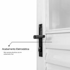 Porta De Aço Laminada Mista Horizontal 215x85cm Minas Sul Mgm