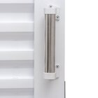 Porta De Aço Veneziana De Correr Lateral 215x142cm 3 Folha Vi