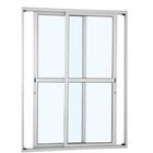 Porta De Aluminio 02 Folhas Móveis Maxx Branca - 210x120