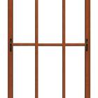 Porta De Aluminio 03 Folhas Móveis Maxx Madeiro - 210x160