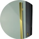 Porta De Aluminio 210x100cm Com Puxador Super Murano Brimak A