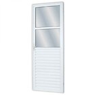 Porta De Alumínio 210x60cm Com 2 Vidros Mini Boreal Linha Sol