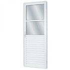 Porta De Alumínio 210x70cm Com 2 Vidros Mini Boreal Linha Sol