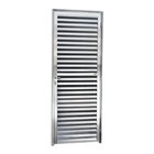 Porta De Alumínio 210x80cm Anodizado Brilhante Super Brimak B