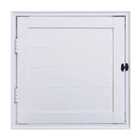 Porta De Aluminio Abrigo Lambril C/trinco Linha Premium Branco