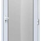 Porta De Alumínio America Vidro Liso Lambril Maxx E- 230x100