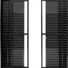 Porta De Aluminio Balcão 6 Folhas Com Fechadura Linha Premium