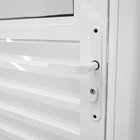 Porta De Alumínio Basculante 210x70cm Abertura 25 Plus Lux Es