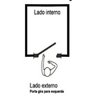 Porta De Alumínio Basculante 210x70cm Abertura 25 Plus Lux Es