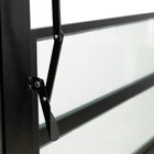 Porta De Aluminio Basculante 210x70cm Linha Plus Lux-esquadri