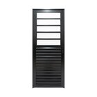 Porta De Aluminio Basculante 210x80cm Linha Plus Abertura Esq