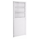 Porta De Alumínio Basculante 210x80cm Premium Astra  Acetinado