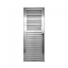 Porta De Alumínio Basculante Brilhante Fit Direita - 210x80