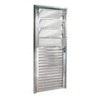 Porta De Alumínio Basculante Brilhante Fit Esquerda - 210x80