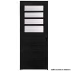 Porta De Alumínio Basculante Lambril Max Preto "d" 210x85