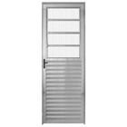 Porta De Alumínio Brilhante Basculante Hale Esquadrias - Lado