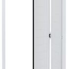 Porta De Alumínio Camarão Lambril Branco Linha 25 - Dc 210 X