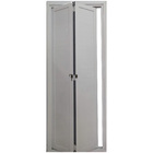 Porta De Alumínio Camarão Lambril C/trinco 2,10 X 0,80 Esquer