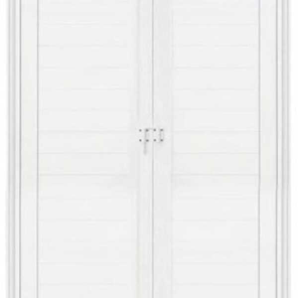 Porta De Aluminio Camarão Lambril Com Trinco Linha Premium Br