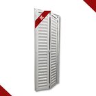 Porta De Alumínio Camarão Palheta Branco Linha 25 - Dc Lado:e