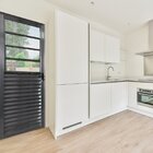 Porta De Alumínio Com Basculante 210x90cm Lado Esquerdo Hale