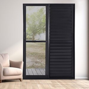 Foto de Porta De Alumínio Correr 210x200cm 3 Folhas Magnum Atlântica