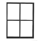 Porta De Aluminio De Correr 210x160cm 2 Folhas 1 Fixa Sólida