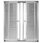 Porta De Alumínio De Correr 210x180cm Com 6 Folhas 2 Fixa Com