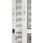 Porta De Alumínio De Correr Balcão 3 Folhas 2,10 X 1,60 Branc