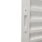 Porta De Alumínio De Correr Balcão 3 Folhas Móveis 2,10 X 1,6