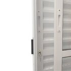 Porta De Alumínio De Correr Balcão 3 Folhas Móveis 2,10 X 1,6