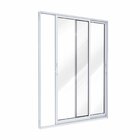 Porta De Alumínio De Correr Lateral 2 Folhas 215x160 Lucasa I