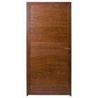 Porta De Alumínio De Giro Lambri 210x80cm Textura De Madeira