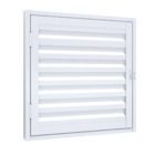 Porta De Alumínio De Giro Para Alçapão Abertura Externa Esquerda - 060X060X4,5