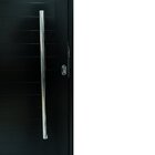 Porta De Aluminio Lambri 210x100cm Com Puxador Linha Premium